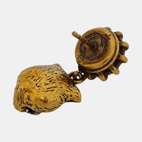 Metal Gold Stud Earrings