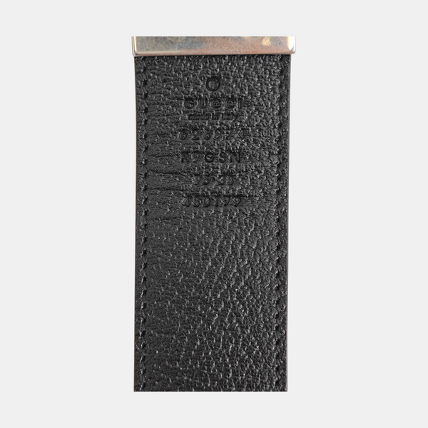 Coated Canvas Belt Black