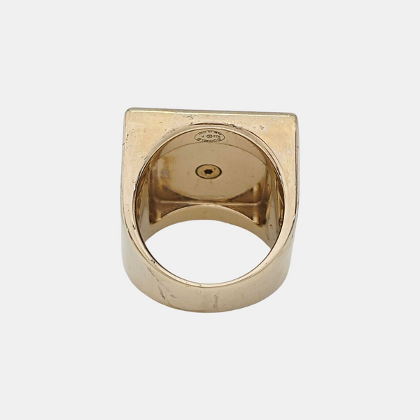 Metal Gold Ring EU 54