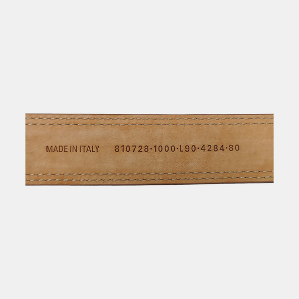 Leather Belt Black