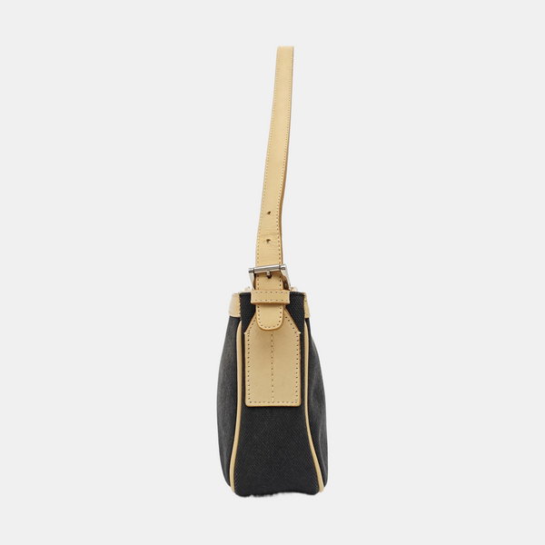 Canvas Shoulder Bag Black