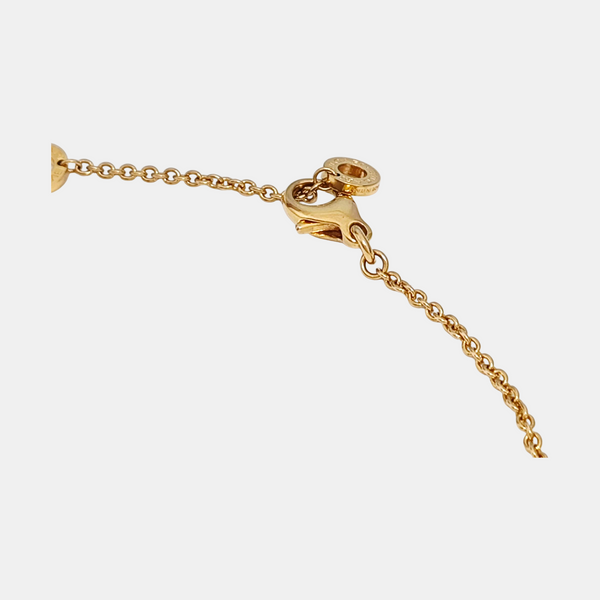 B.ZERO1 18k White Gold Rose Gold Necklace