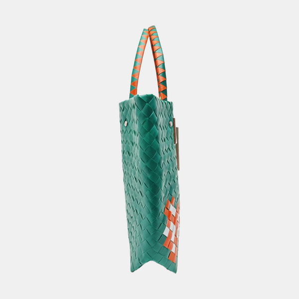 Special Material Top Handle Bag Multicolor