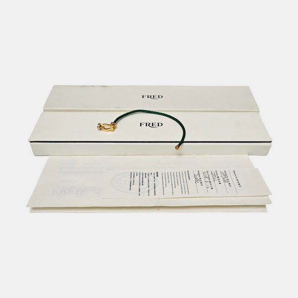 Force 10 18k Gold Green Bracelet