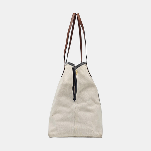 Canvas Shoulder Bag White