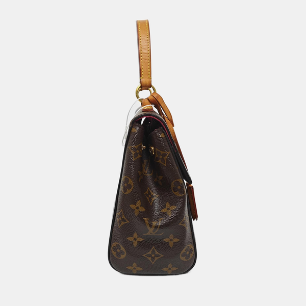 CLUNY PM Monogram Coated Canvas Brown