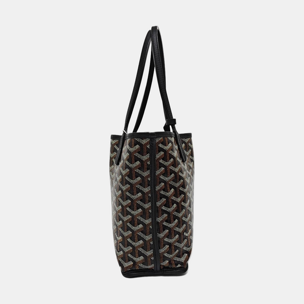Anjou Mini Coated Canvas Black