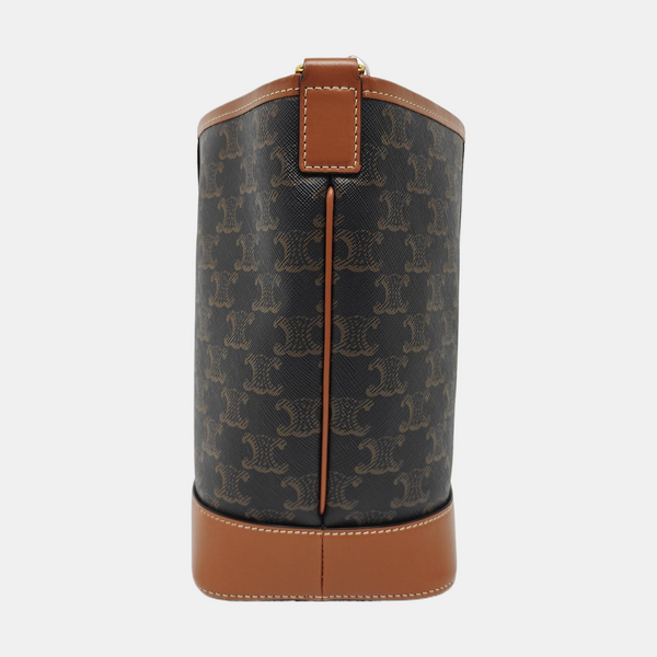 TRIOMPHE CANVAS Small Coated Canvas Brown