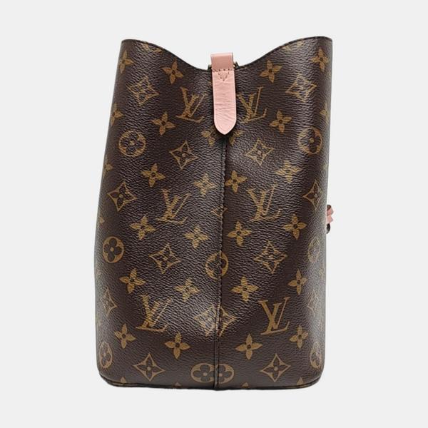 NÉONOÉ MM Monogram Coated Canvas Brown