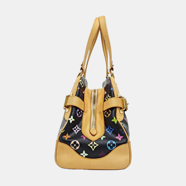 LV × TM CLAUDIA Monogram Coated Canvas Black