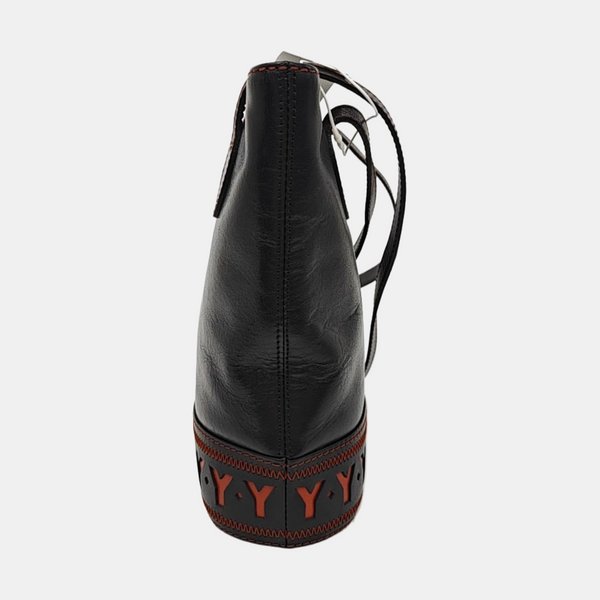 Calfskin Bucket Bag Black