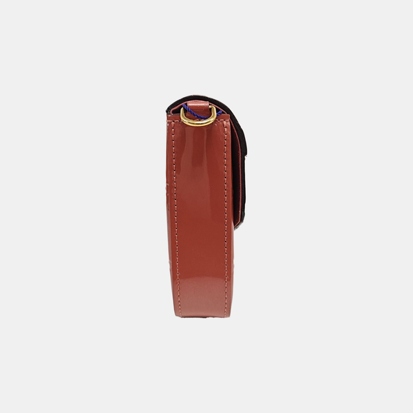 FÉLICIE Monogram Patent Leather Pink