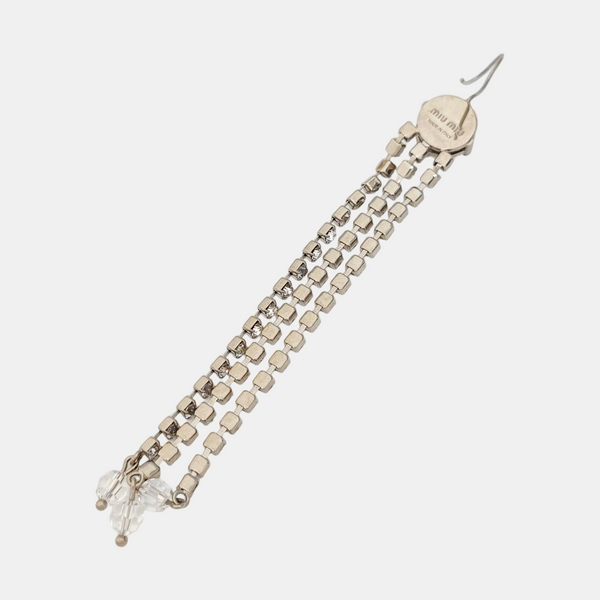 Metal Silver Earrings