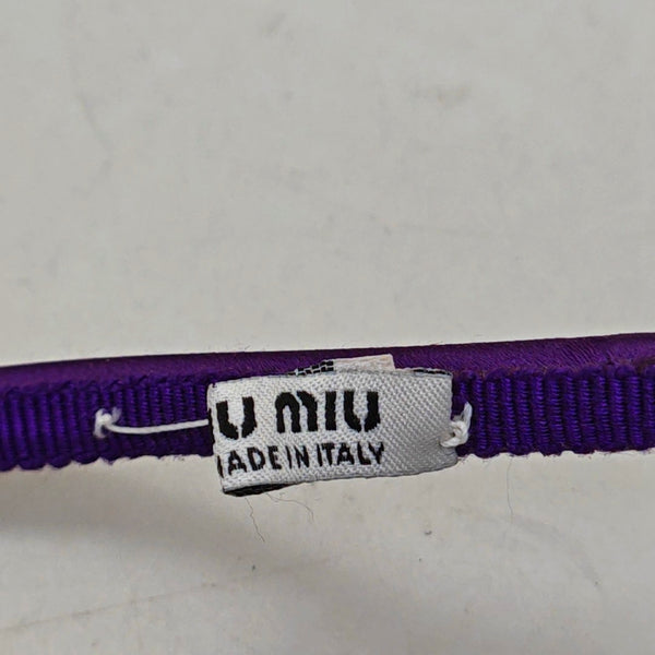 Fabric Hairband Purple