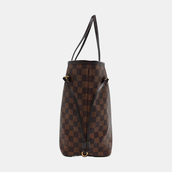 NEVERFULL MM Damier Ebene Coated Canvas Brown
