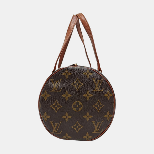PAPILLON Monogram Coated Canvas Brown