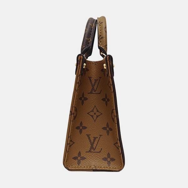 ONTHEGO BB Monogram Coated Canvas Brown