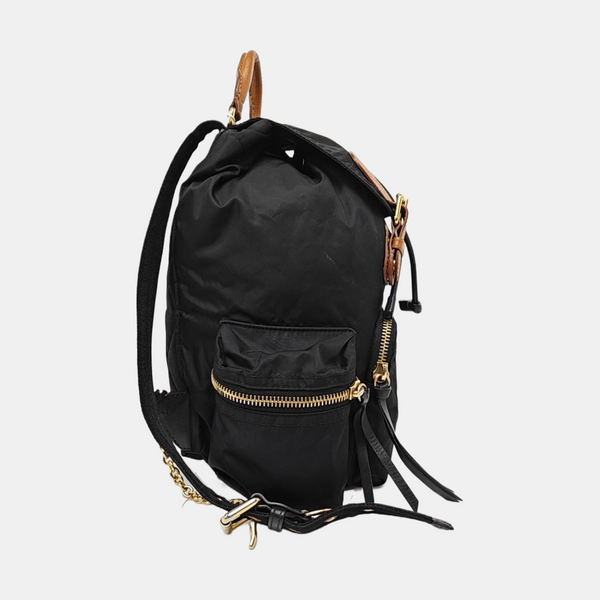 The Rucksack Medium Nylon Black