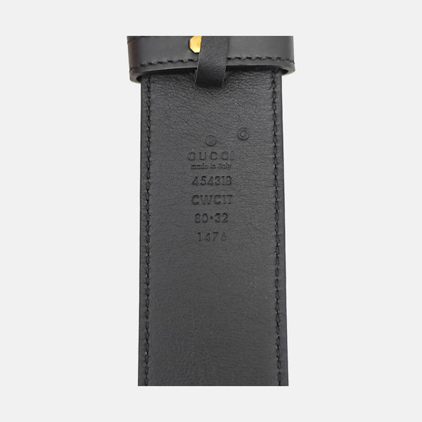 Leather Belt Black