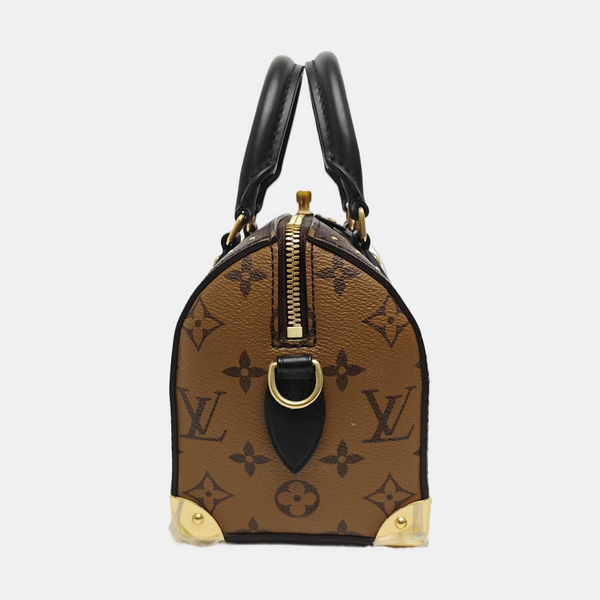 SPEEDY TRUNK 20 Monogram Coated Canvas Brown