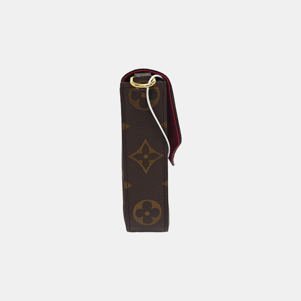 FÉLICIE Monogram Coated Canvas Brown