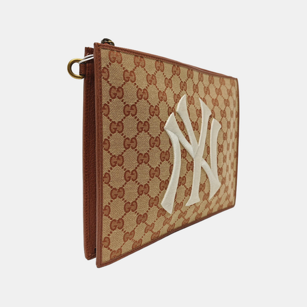 GUCCI X MLB Monogram Canvas Brown