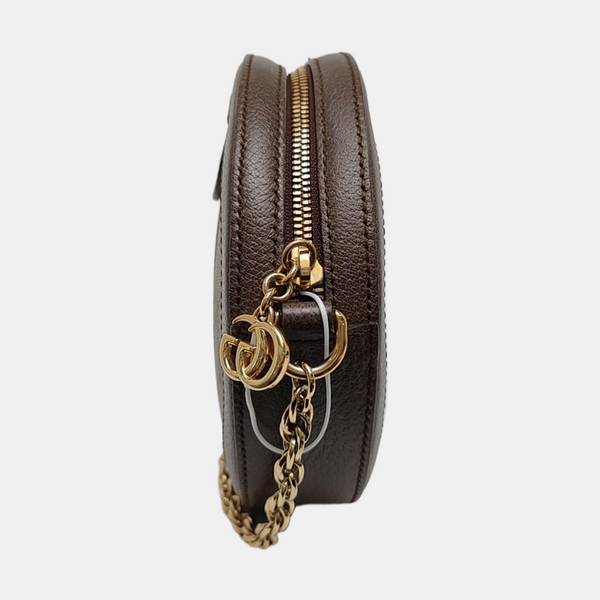 Ophidia Mini Monogram Lona Revestida Beige
