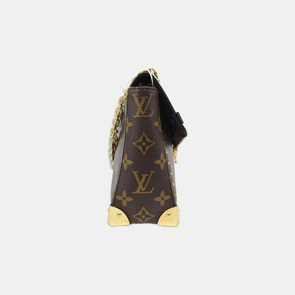 TRUNKIE Monogram Coated Canvas Brown