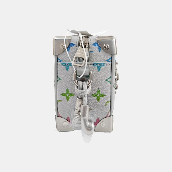 SOFT TRUNK Mini Monogram Coated Canvas White