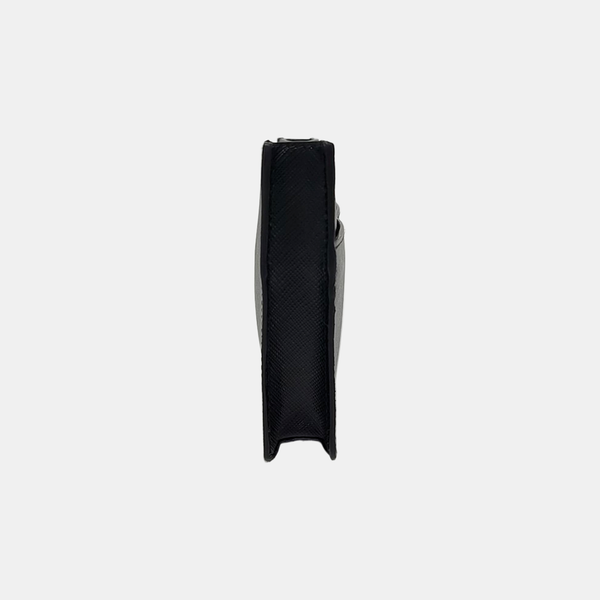 Saffiano Calfskin Shoulder Bag Black