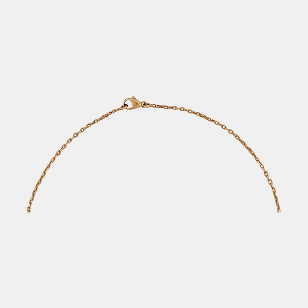 Pop H Metal Rose Gold Necklace