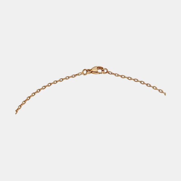 Pop H Metal Rose Gold Necklace