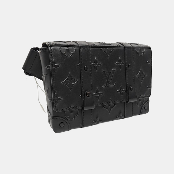 TRUNK Calfskin Black