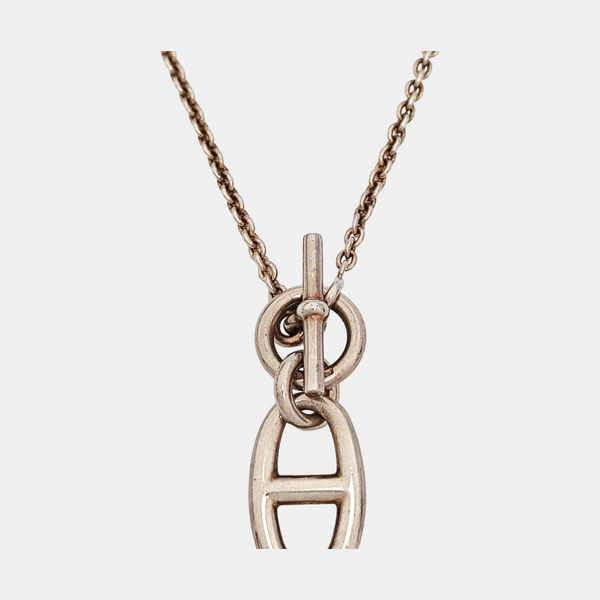 Collar de plata de ley 925 Chaine D'ancre