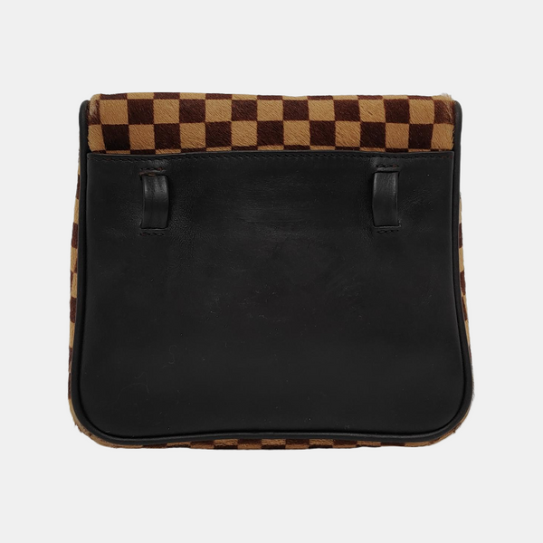 GAZELLE Damier Ebene Horsehair Brown