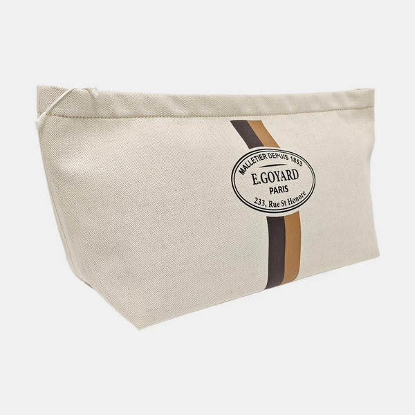 Canvas Clutch White