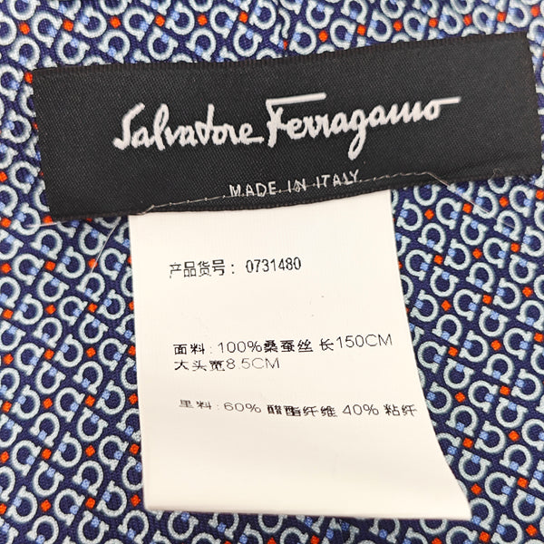 Mulberry Silk Tie Blue