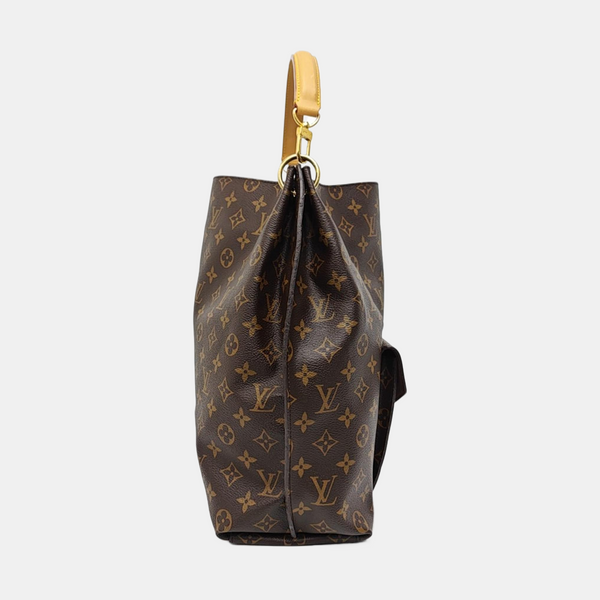 MÉTIS Monogram Coated Canvas Brown