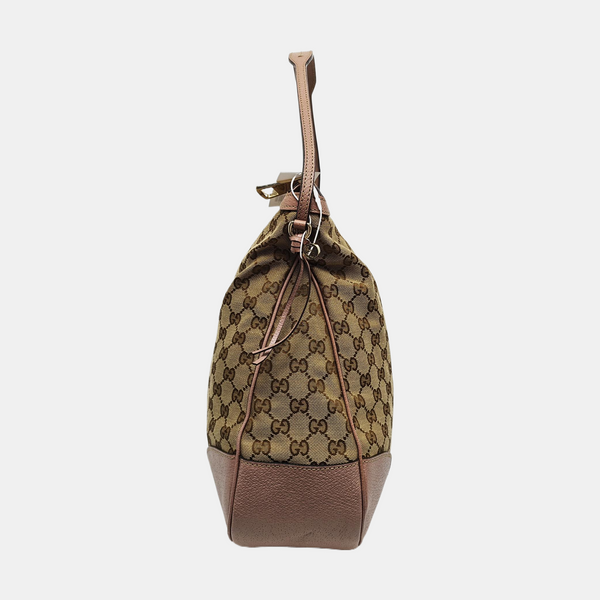 Authenticated pre-owned Bree Monogram Canvas Beige - Tote Bag at Looply