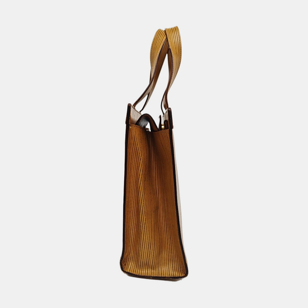 Calfskin Tote Bag Brown