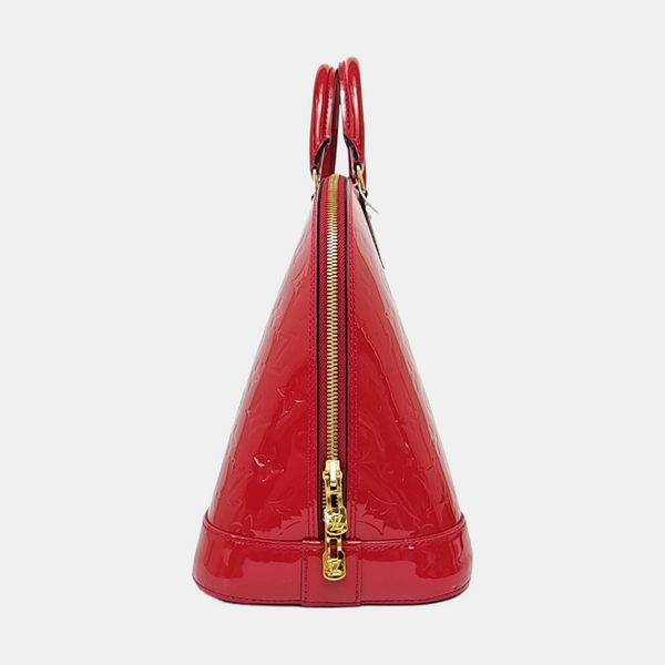 ALMA MM Patent Leather Red