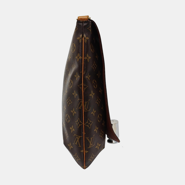 MUSETTE TANGO Monogram Coated Canvas Brown
