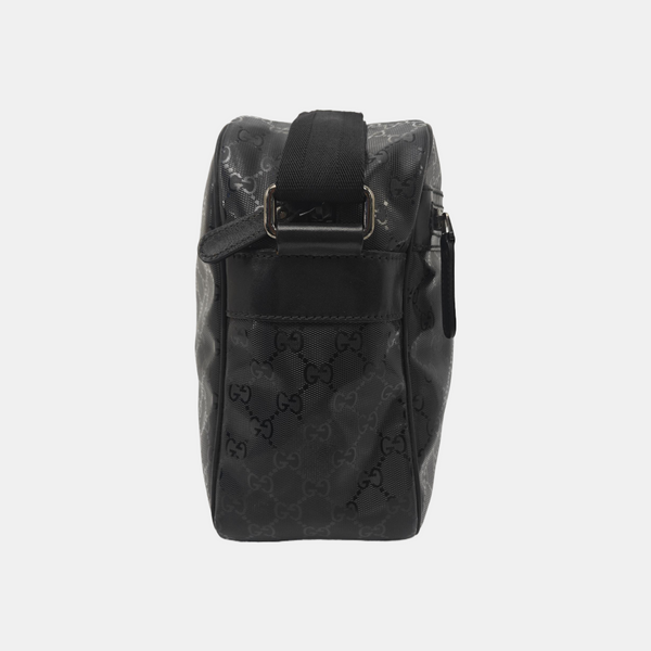 GG Imprime Monogram Coated Canvas Black