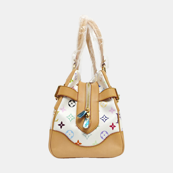 LV × TM CLAUDIA Monogram Coated Canvas White