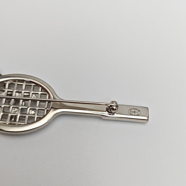 Vintage Metal Silver Brooch