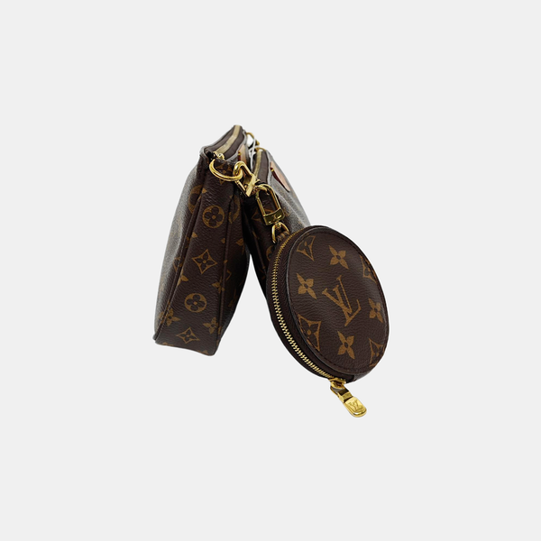 MULTI Monogram Coated Canvas Brown