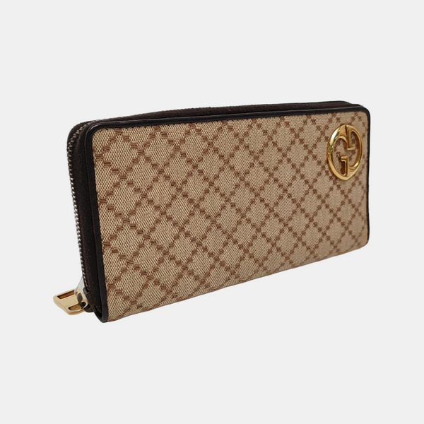 Canvas Wallet Brown
