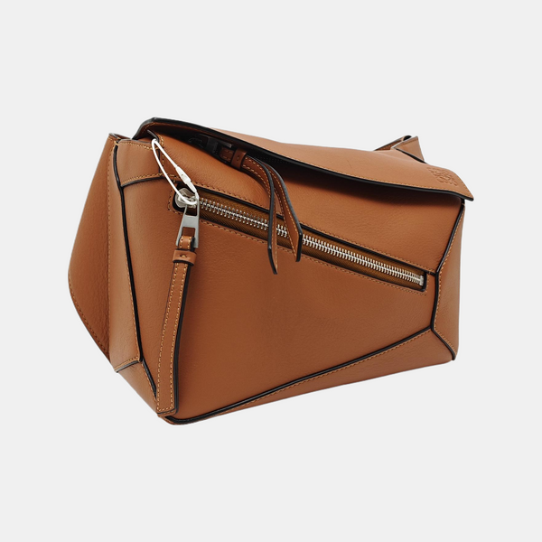 Puzzle Small Calfskin Brown