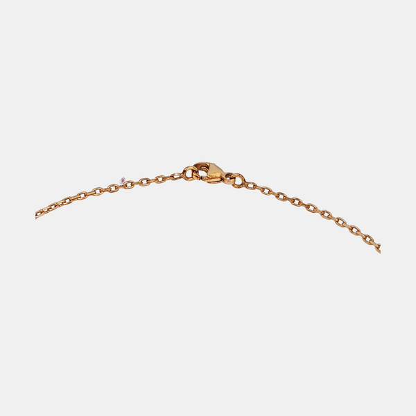 Pop H Metal Rose Gold Necklace
