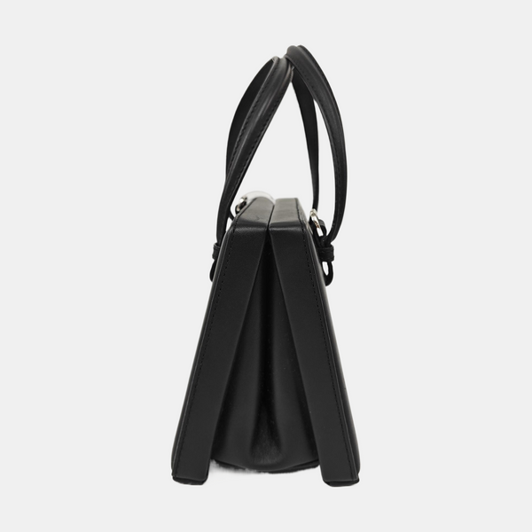 Postal Small Calfskin Black